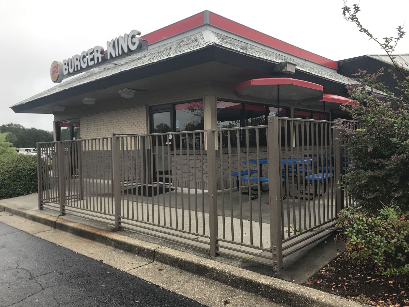 Burger King Main Road at Savannah Highway closed